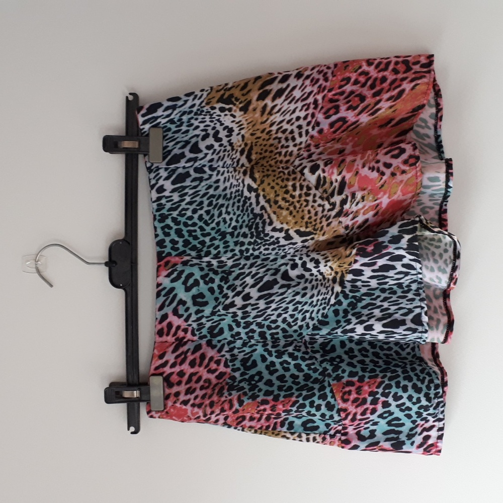 Just B animal print flowy shorts
